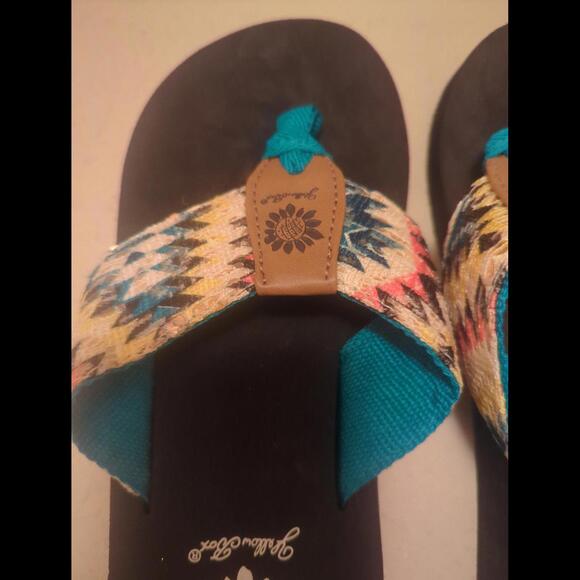 Yellow Box Flip-flops - Picture 2 of 6